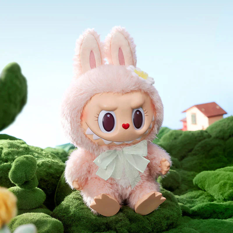 Pop Mart Labubu The Monsters Mokoko Close to Sweet Vinyl Plush Doll