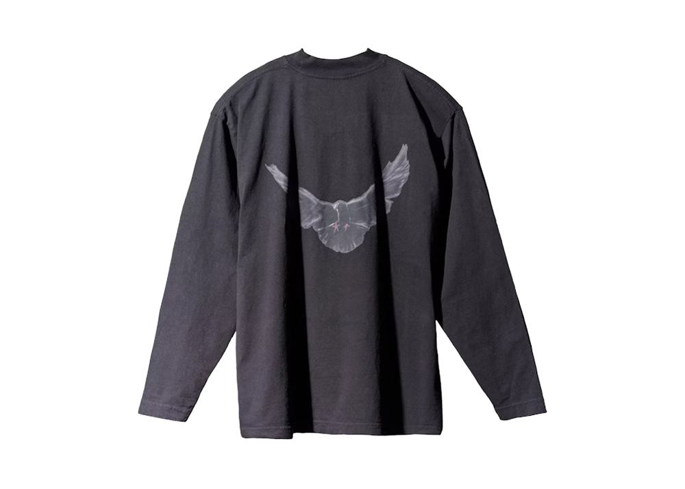 Yeezy Gap Dove Longsleeve Tee Black, Black (719611 TMVQ1 1000)