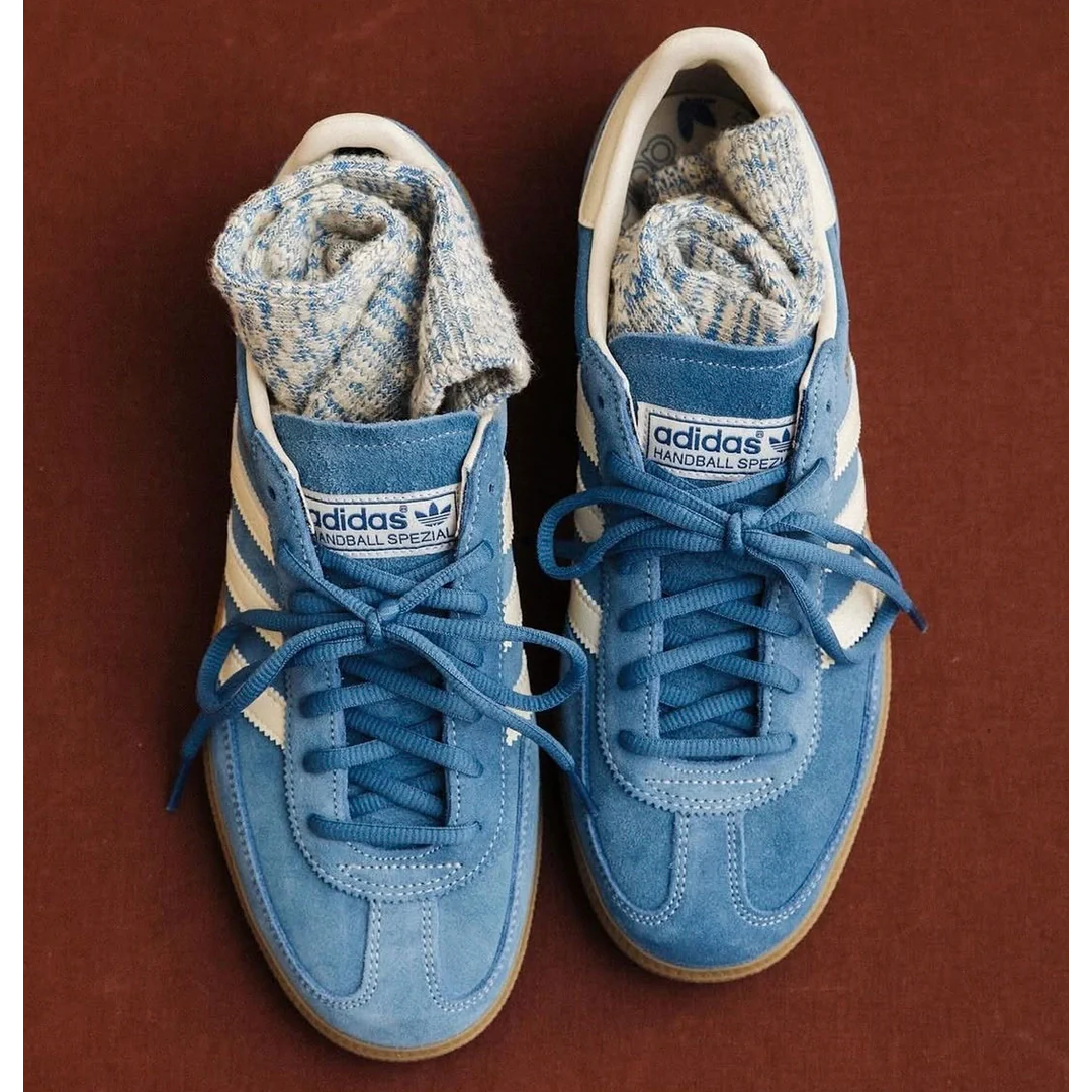 Adidas Handball Spezial Core Blue Cream White Gum, Core Blue/Cream White/Crystal White (IG6194)