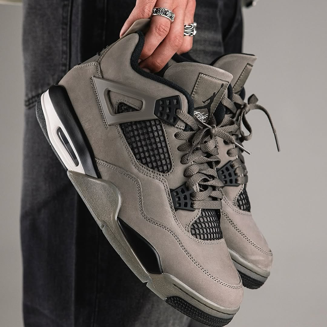 Air Jordan 4 Retro Cave Stone, Cave Stone/Black/Moon Particle (FV5029-200 / IB4171-200)