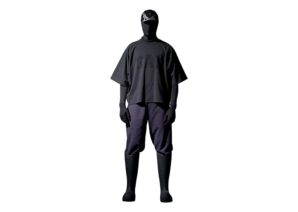 Yeezy Gap Dove No Seam Tee Black, Black (719612 TMVQ1 1000)