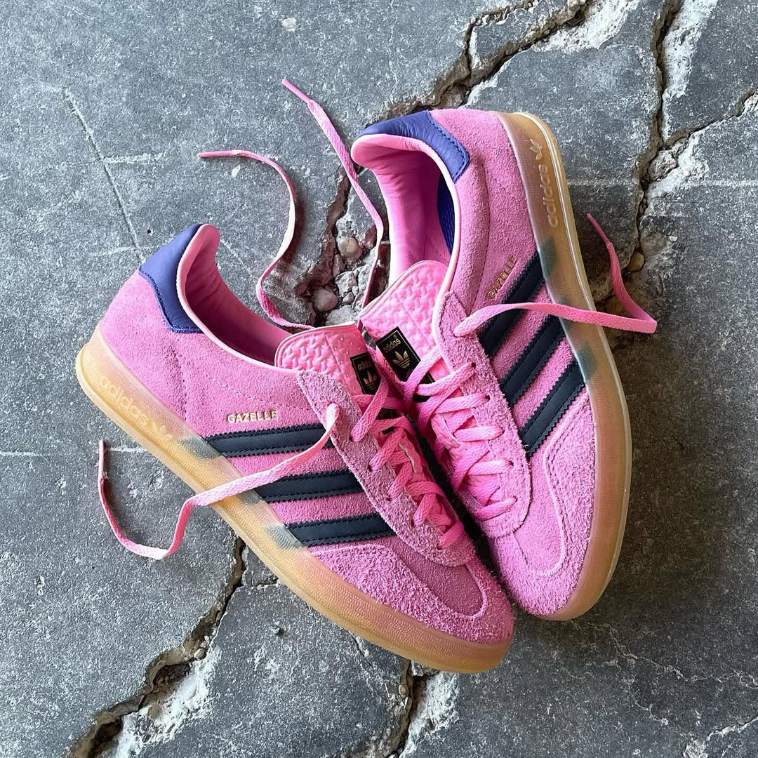 Gazelle Bliss Pink Purple sneakers