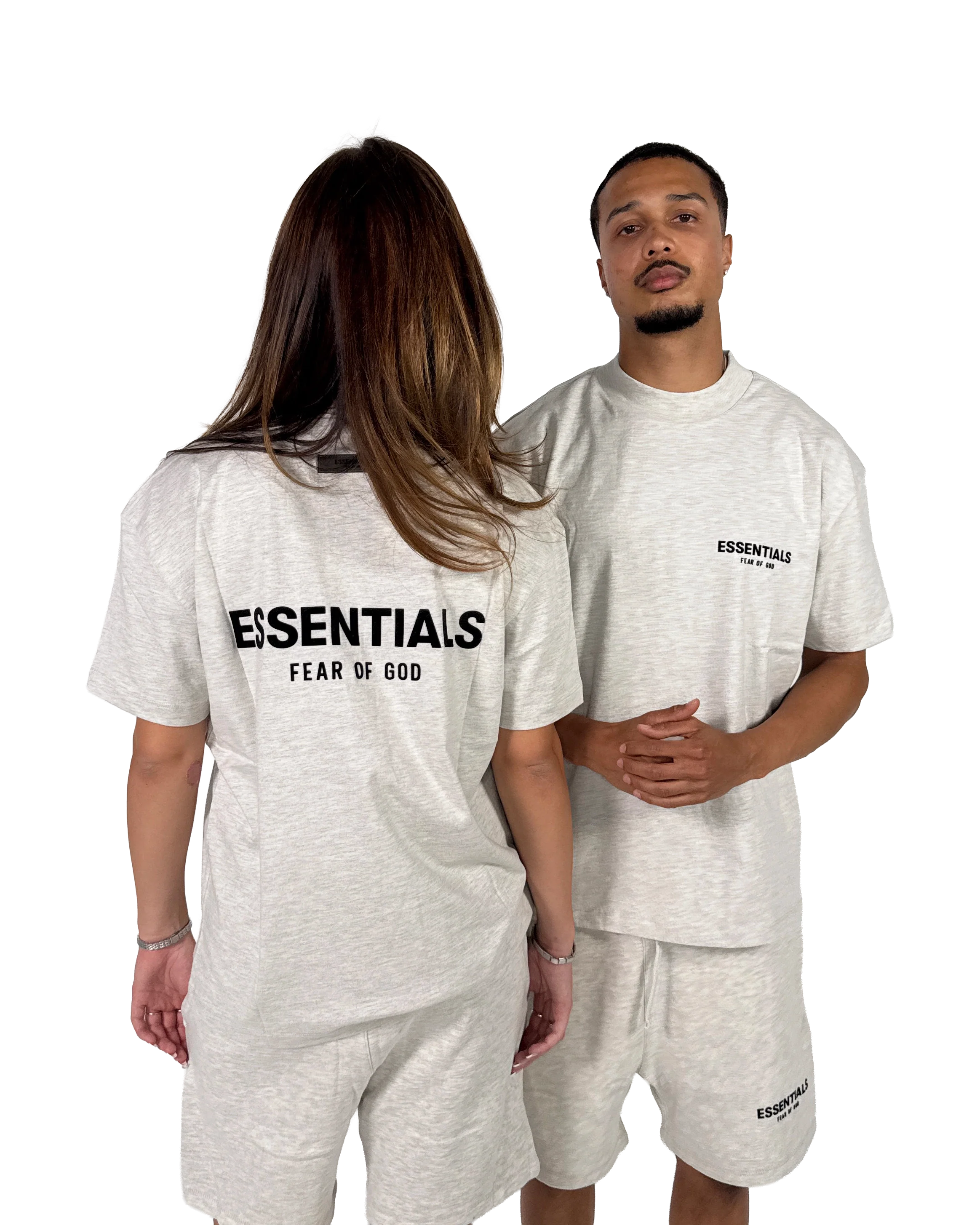 Fear of God Essentials Tee Light Oatmeal, Light Oatmeal (125BT212062F)
