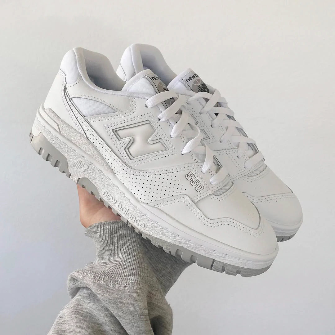 New Balance 550 White, White (BB550PB1 / GSB550PB)