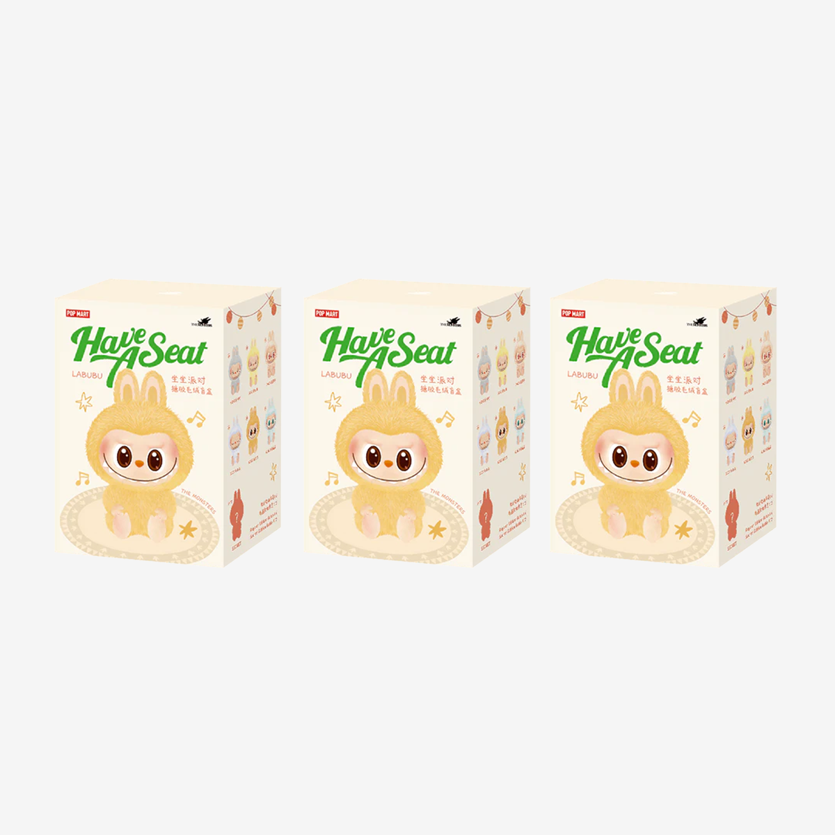 Pop Mart Labubu The Monsters Have a Seat Vinyl Plush Blind Box