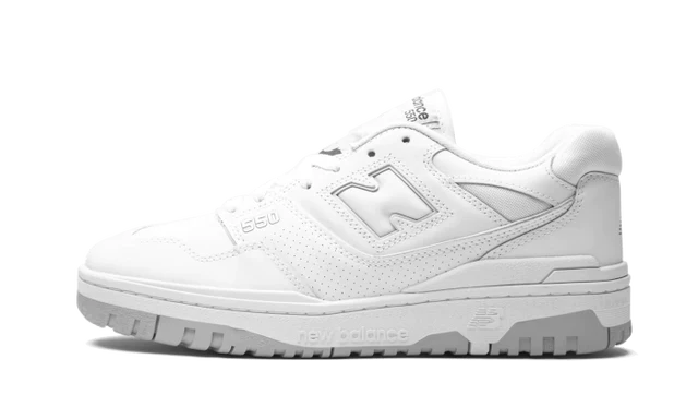 New Balance 550 White, White (BB550PB1 / GSB550PB)