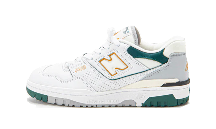 New Balance 550 White Nightwatch Green, White/Nightwatch Green/Grey (BB550PWC)