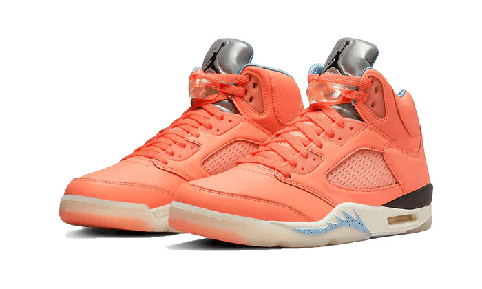Air Jordan 5 Retro DJ Khaled We The Best Crimson Bliss, Crimson Bliss/Leche Blue-Sail (DV4982-641 / DV4983-641)