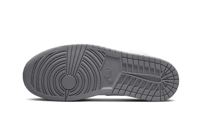 Air Jordan 1 Mid Neutral Grey, White/Stealth (554724-135 / 554725-135)