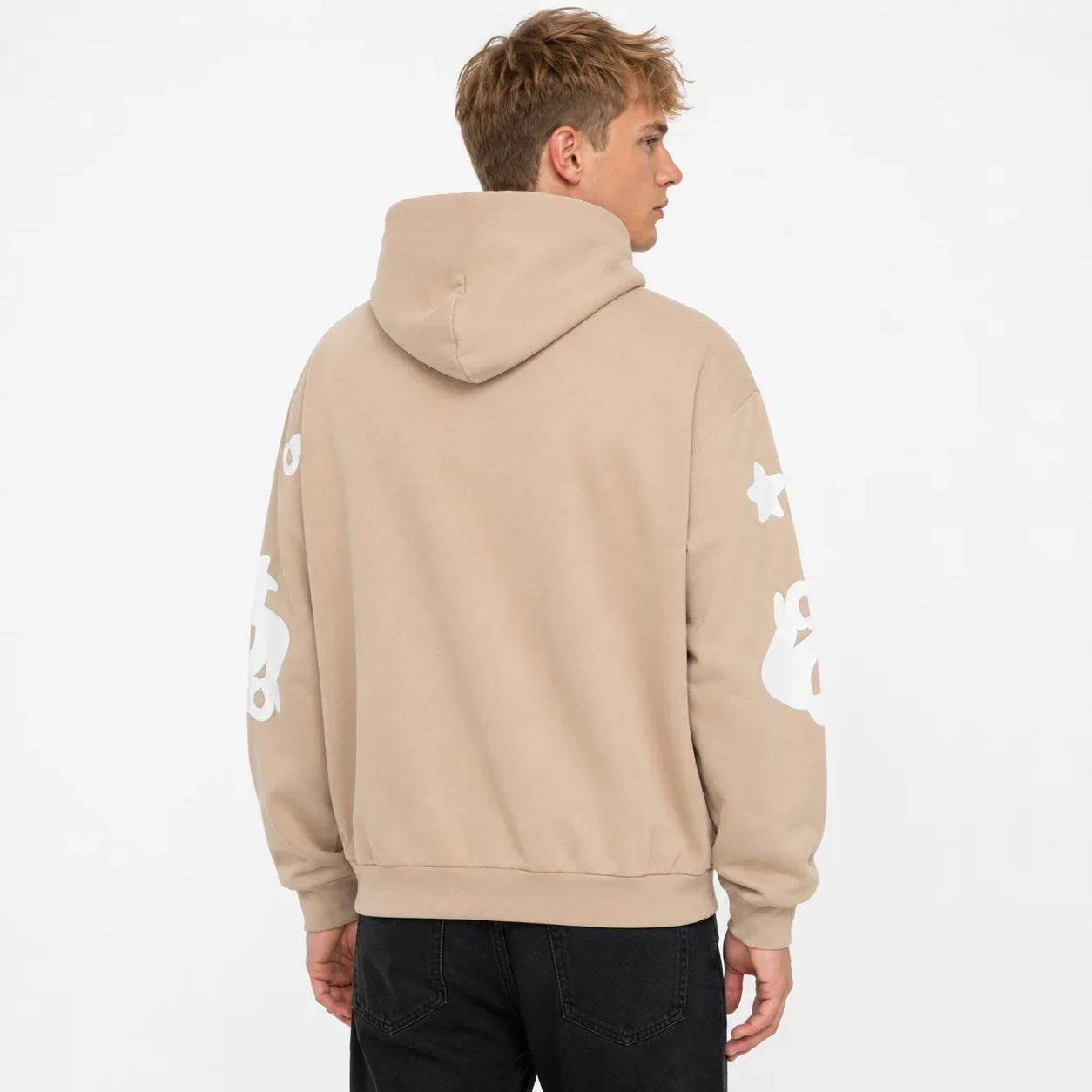 Sp5der Beluga Hoodie Sand
