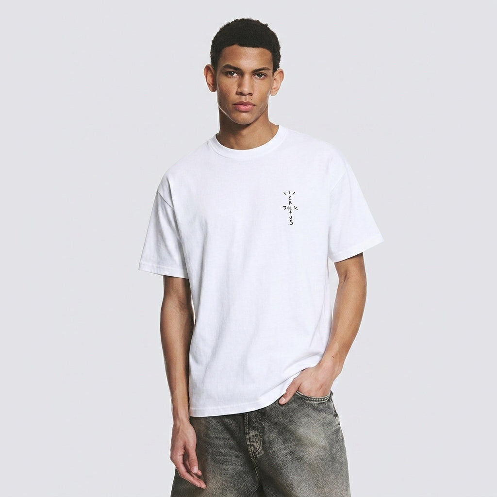 Travis Scott Cactus Jack Basic T-Shirt White