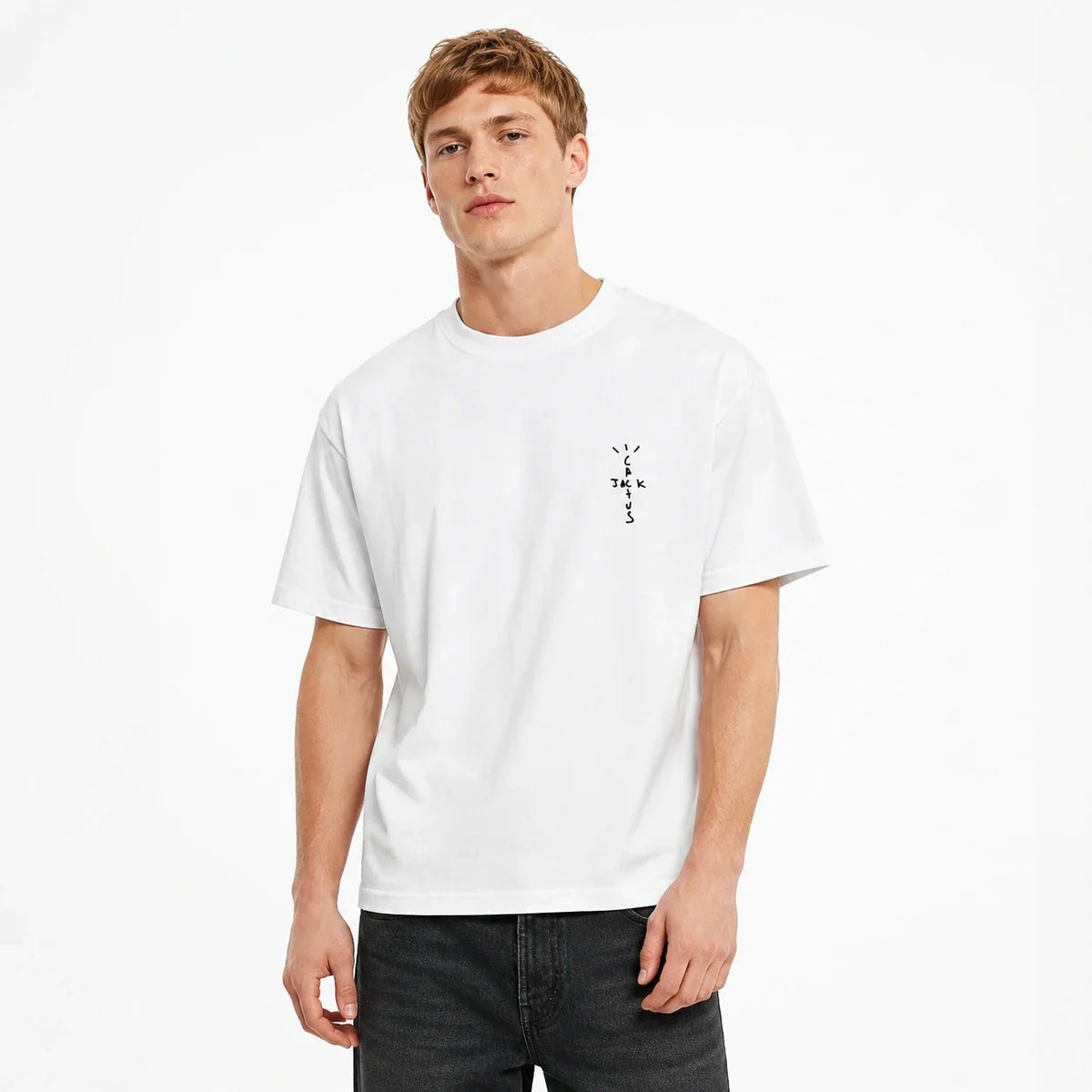 Travis Scott Cactus Jack Basic T-Shirt White