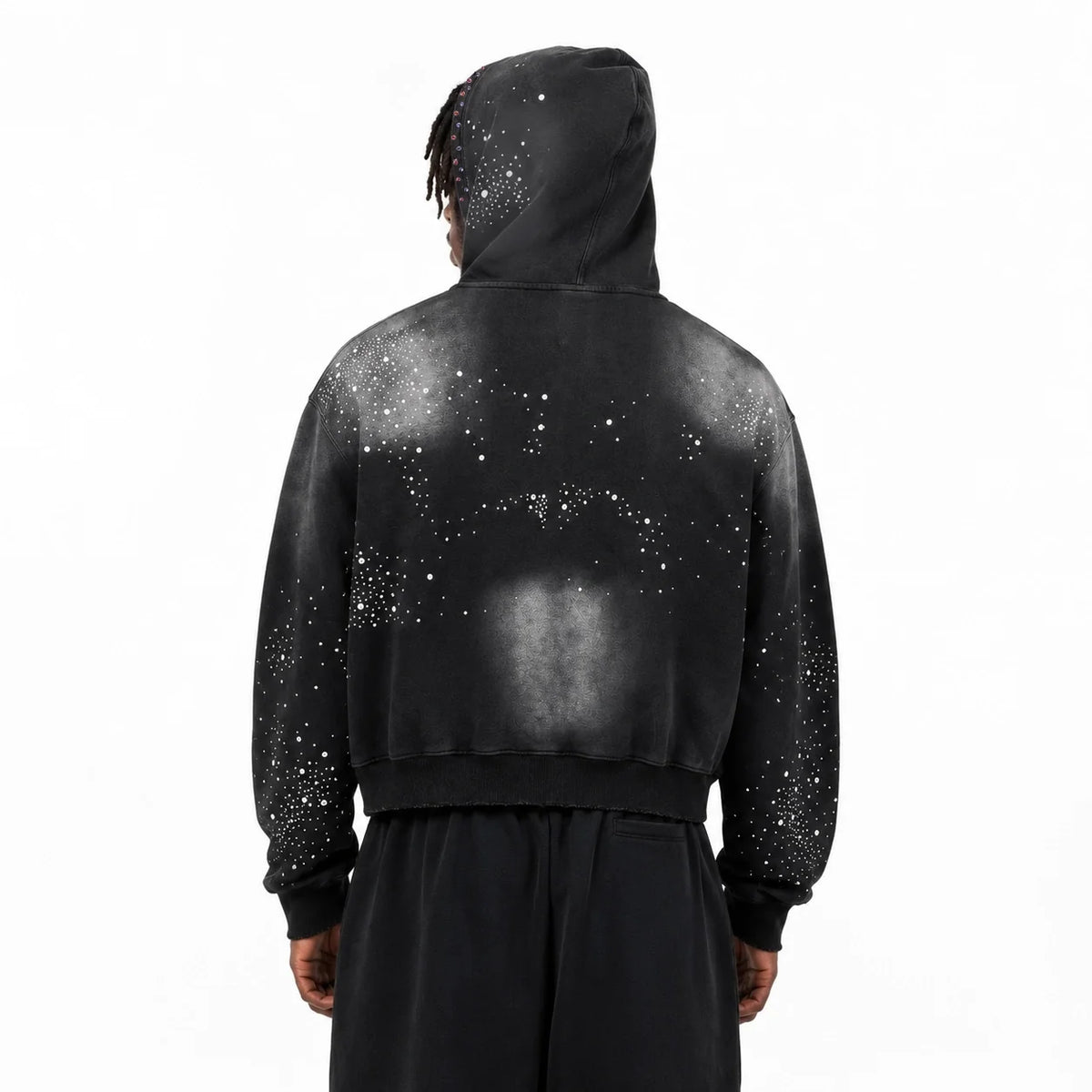 Vale Forever Classico Zip Up Hoodie Black