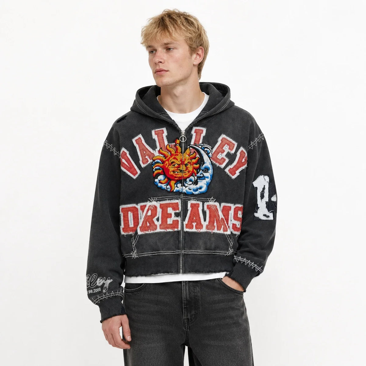 Vale Forever Sunny Zip Up Hoodie
