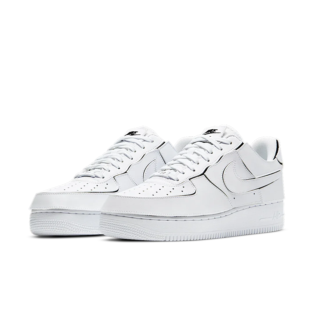 Nike Air Force 1/1 Cosmic Clay, White/White-Black-Cosmic Clay (CZ5093-100)