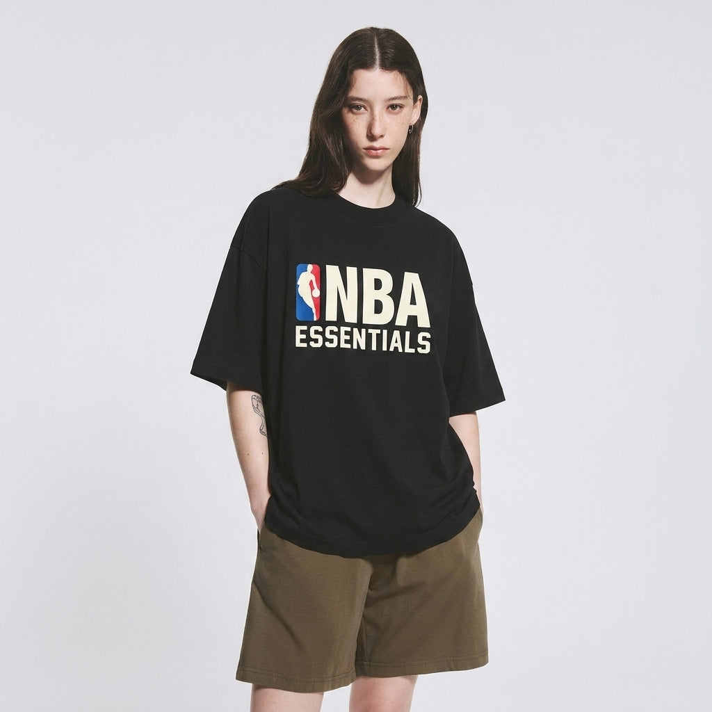 Fear of God Essentials NBA T-Shirt Black