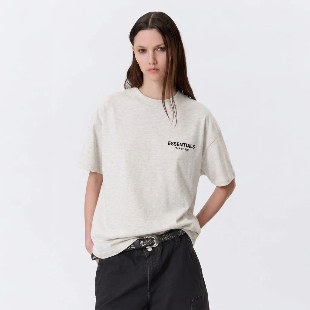 Fear of God Essentials T-shirt Light Oatmeal