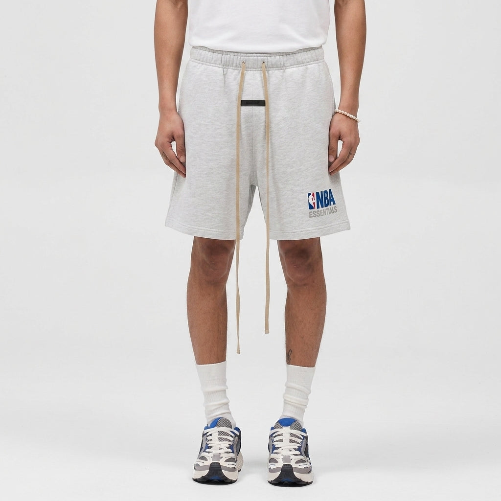 Fear of God Essentials NBA Sweatshorts (SS25) Light Heather
