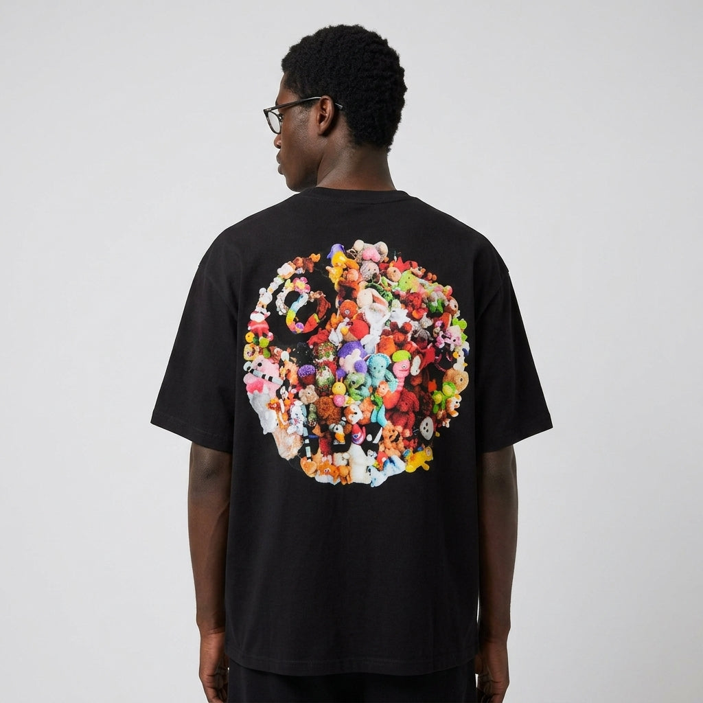Stussy Plush T-Shirt Black