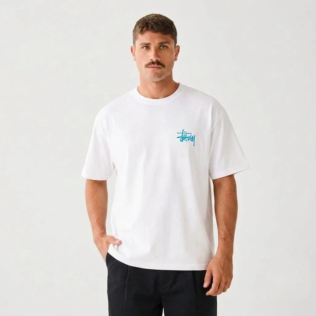 Stussy X-Ray Fishin T-Shirt White
