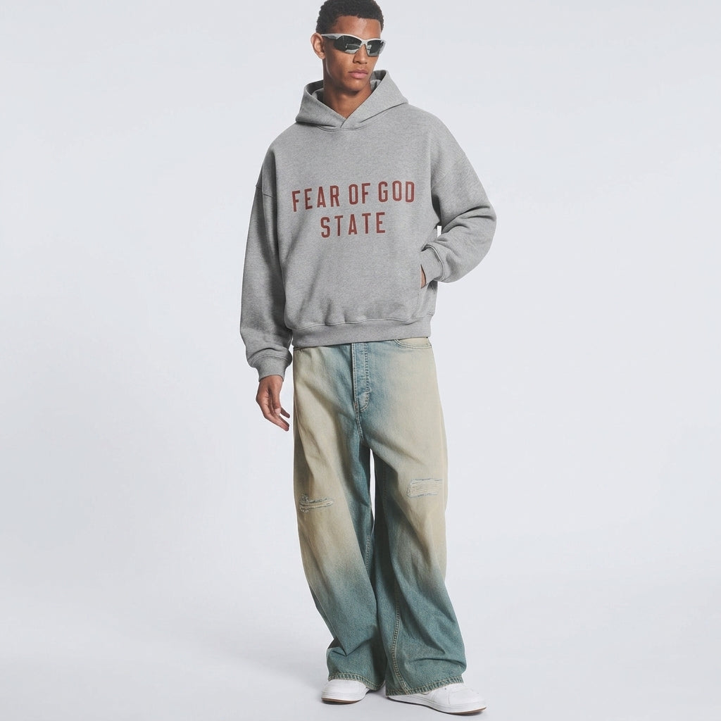 Fear of God Essentials Fleece II Hoodie Dark Heather