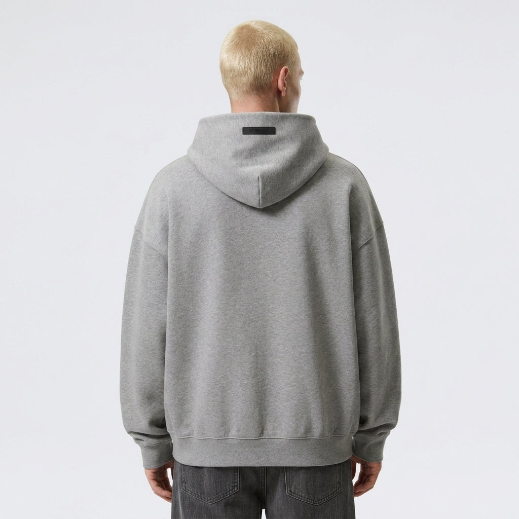 Fear of God Essentials Fleece Hoodie Dark Heather