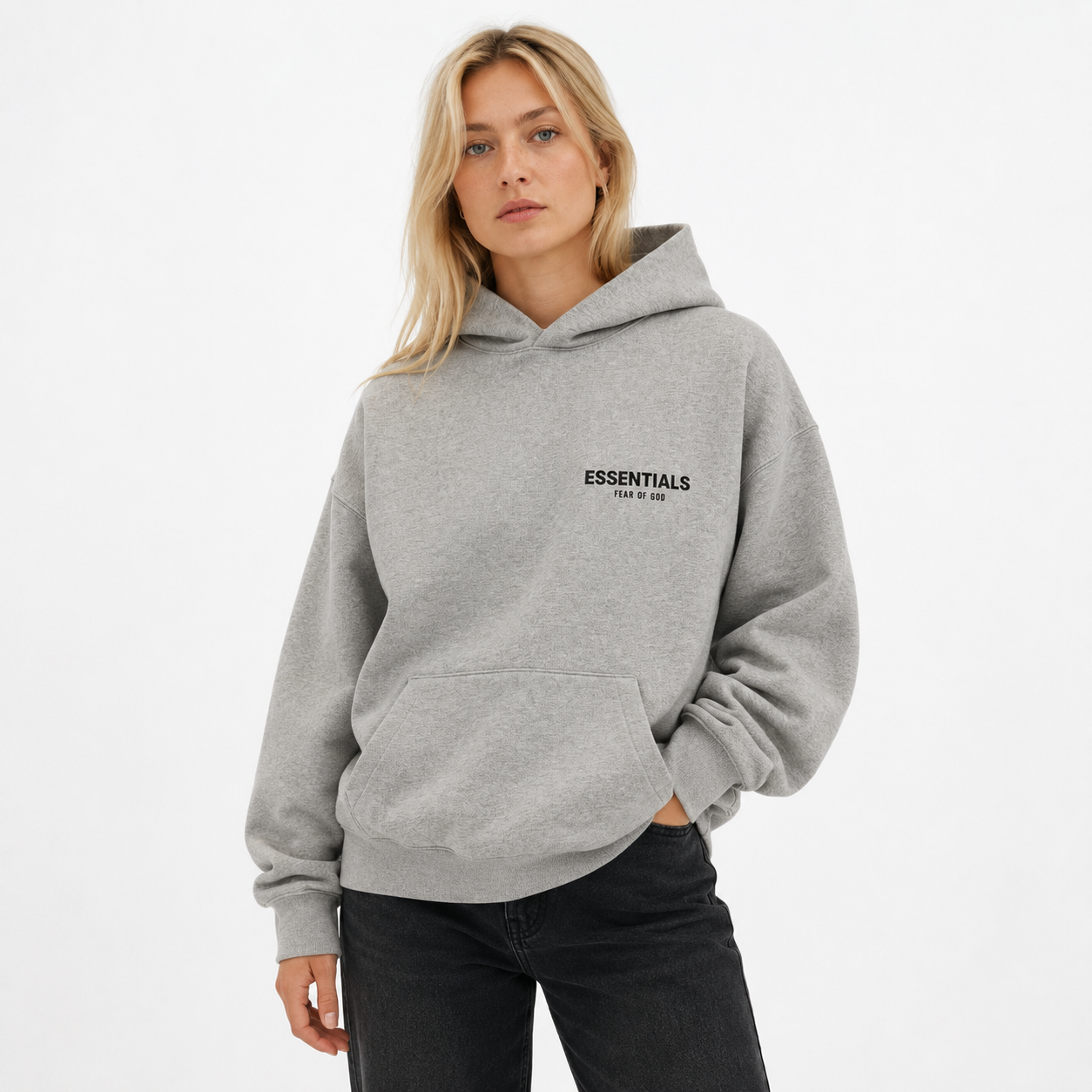 Fear of God Essentials Hoodie Dark Oatmeal