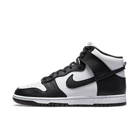 Nike Dunk High Panda Black White (2021/2024), White/Black-Total Orange (DD1399-105 / DD1869-103)