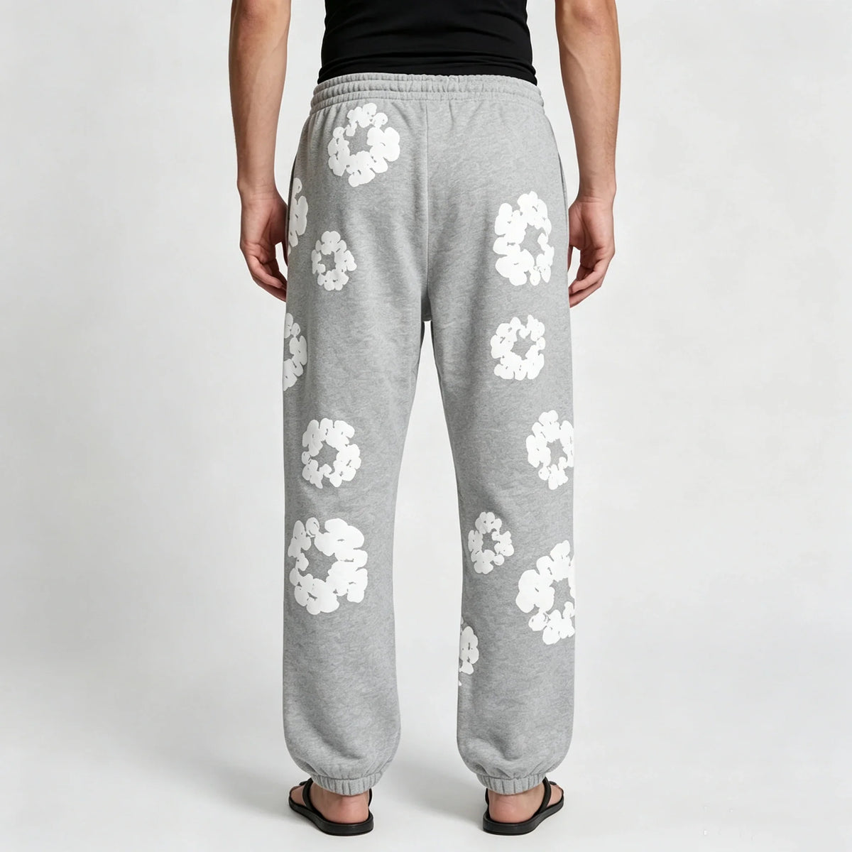 Denim Tears The Cotton Wreath Sweatpants Grey