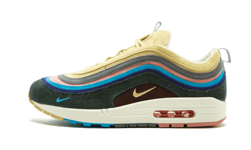 Nike Air Max 1/97 Sean Wotherspoon (All Accessories and Dustbag), Light Blue Fury/Lemon Wash (AJ4219-400)