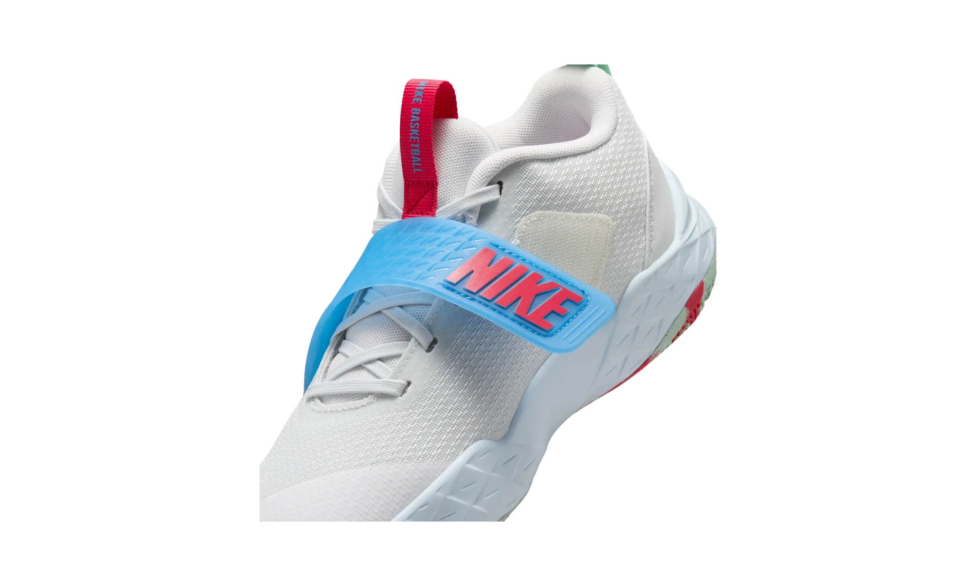 Nike Team Hustle D 12 Off-White/Aurora Blue/Tropical Pink/Arctic Green