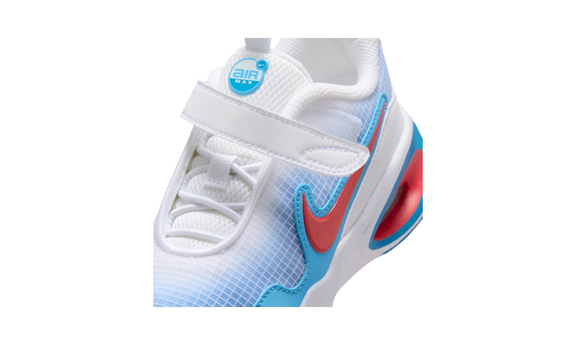 Nike Air Max Nova White/Fusion Red/Aurora Blue