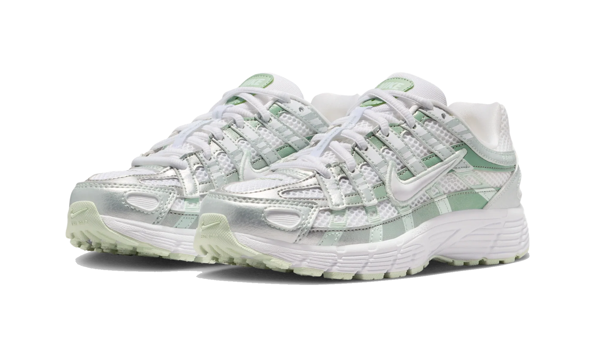 Nike P-6000 SE White/White/Steam/Barely Green