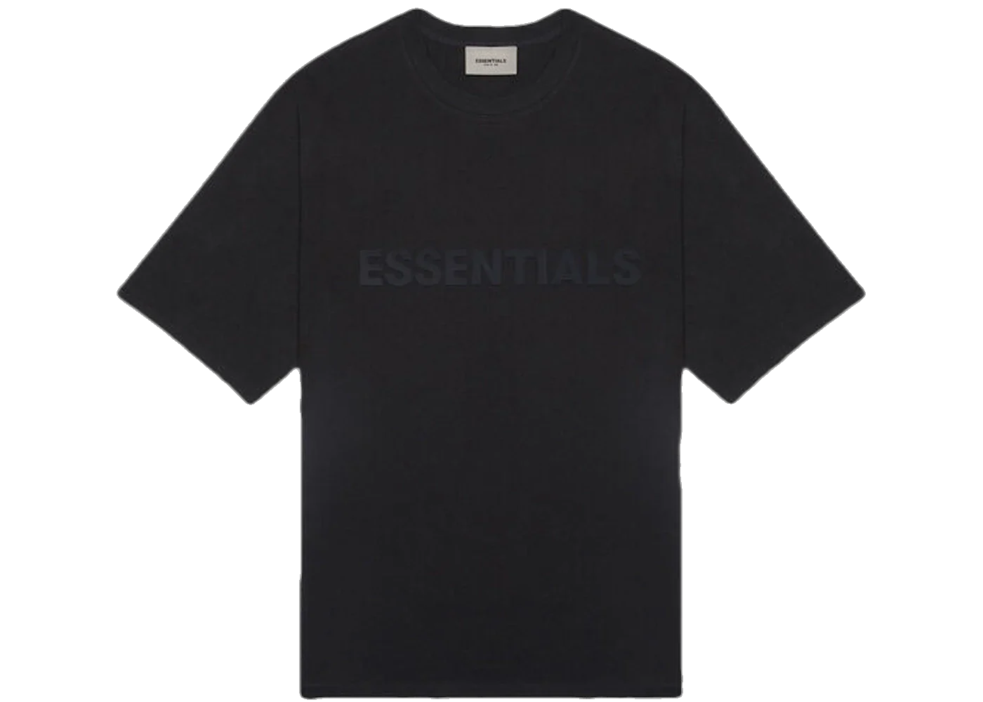 Fear of God Essentials 3D Silicon Applique Boxy T-Shirt Dark Slate/Stretch Limo/Black
