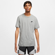 Nike Sportswear Club Men's T-Shirt Dark Grey Heather/Black