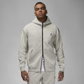 Air Jordan Sport Hoop Fleece Dri-FIT Full-Zip Hoodie Grey Heather/Black