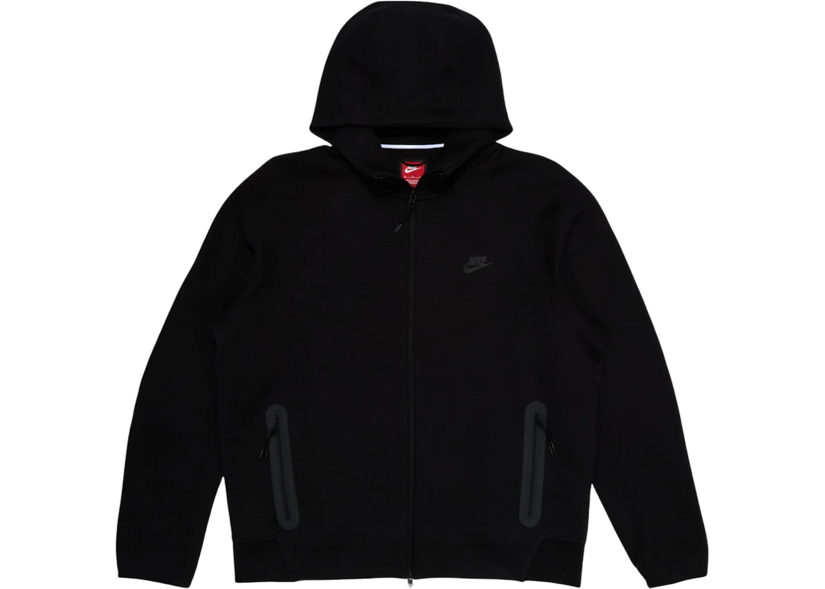 Nike Sportswear Tech Fleece Windrunner Full-Zip Hoodie Black/Black