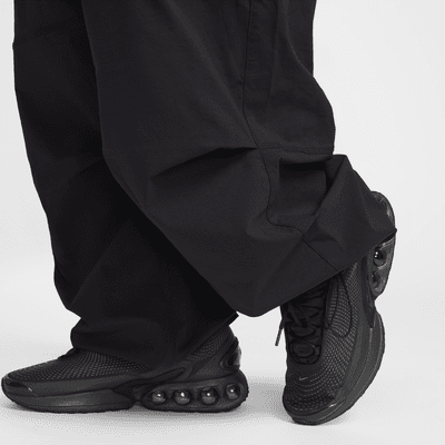 Nike Tech Men's Woven Oversized Trousers Black/Black/Black