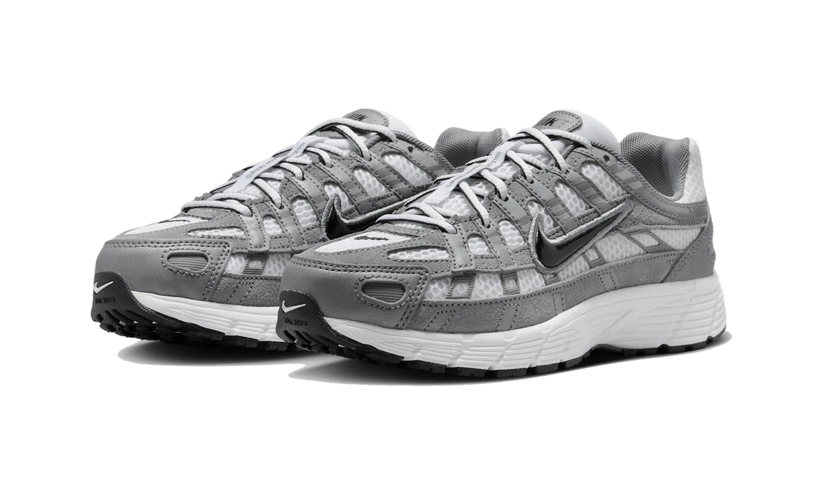 Nike P-6000 White/Metallic Cool Grey/Cool Grey/Black