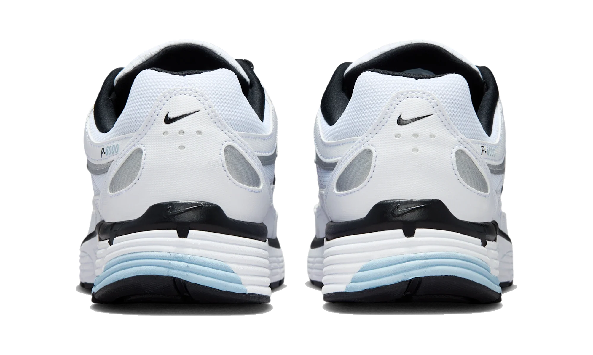 Nike P-6000 White/Light Armoury Blue/Metallic Silver/Black