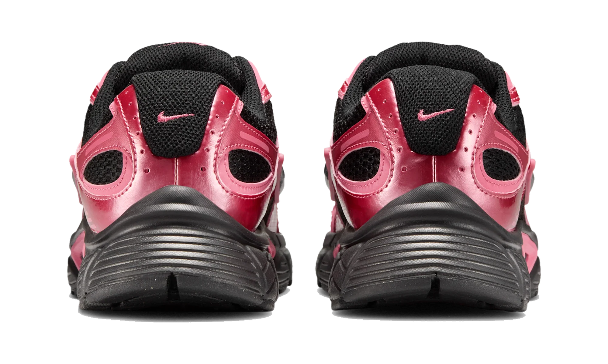 Nike V5 RNR shoes with reflective accents Black/Peony/Black