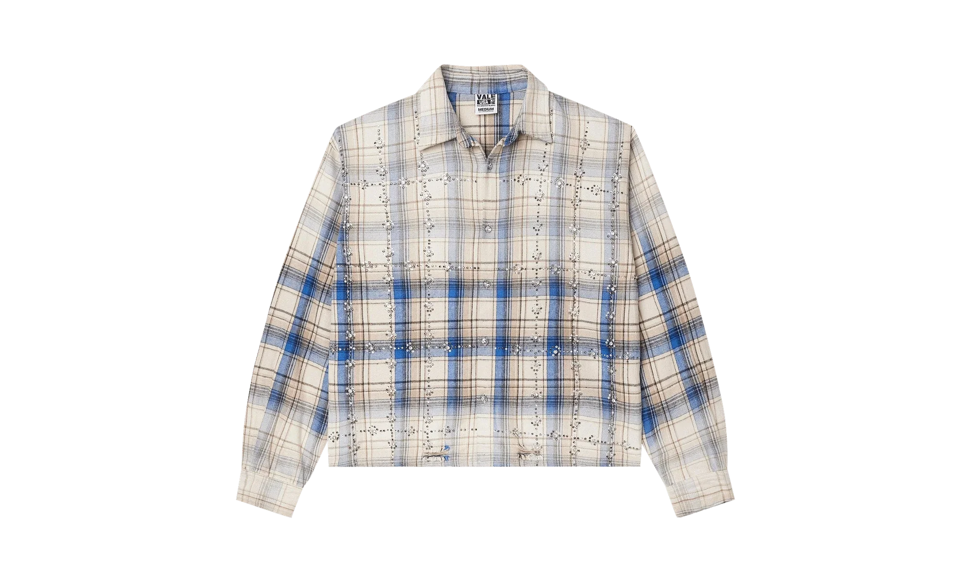 Vale Forever Skyfall Flannel Cream/Blue