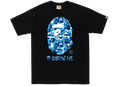 BAPE ABC Camo By Bathing Ape Tee Black/Blue