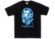 BAPE ABC Camo By Bathing Ape Tee Black/Blue