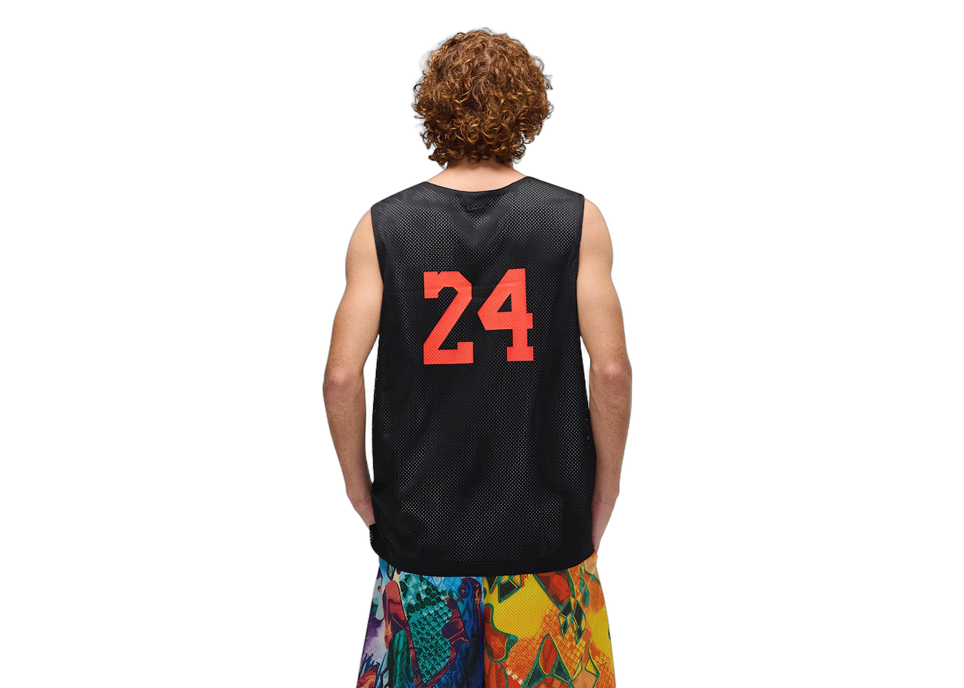 Nike What The Kobe Reversible Jersey Black/Bright Crimson