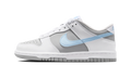 Nike Dunk Low White Light Smoke Grey Celestine Blue