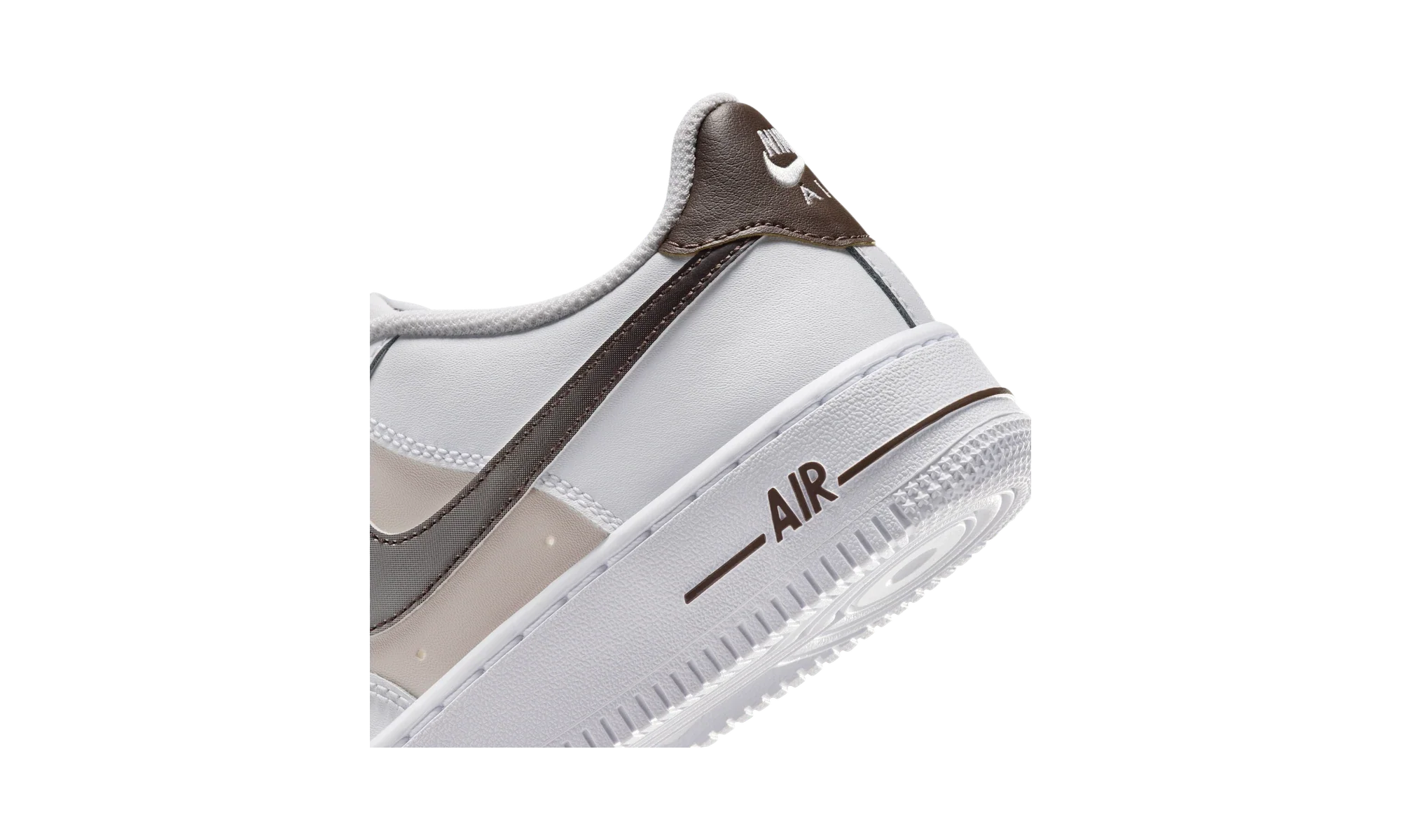Nike Air Force 1 White/Baroque Brown/Phantom/College Grey