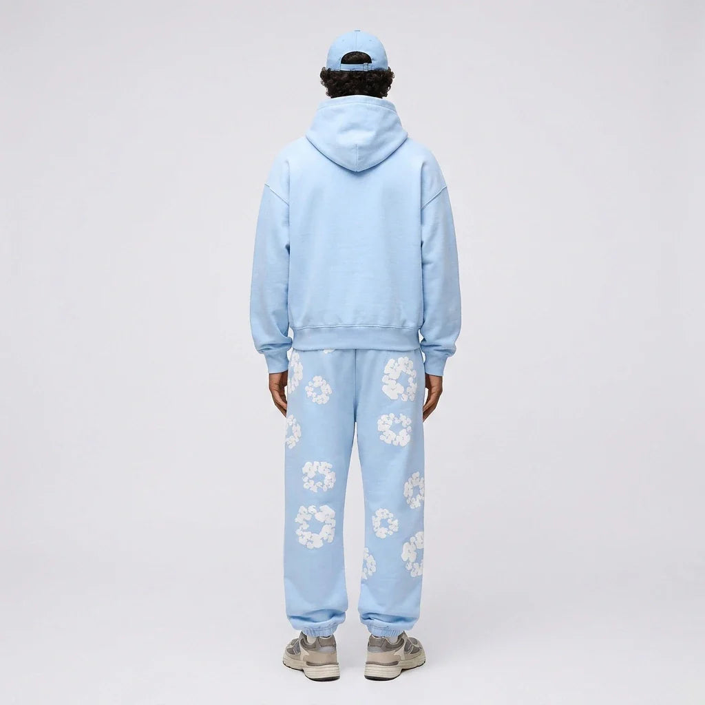 Denim Tears The Cotton Wreath Sweatpants Powder Blue