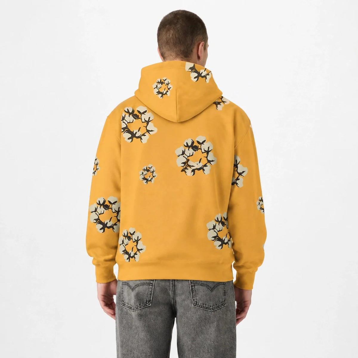 Denim Tears x CPFM Cactus Tears Wreath Hoodie Yellow