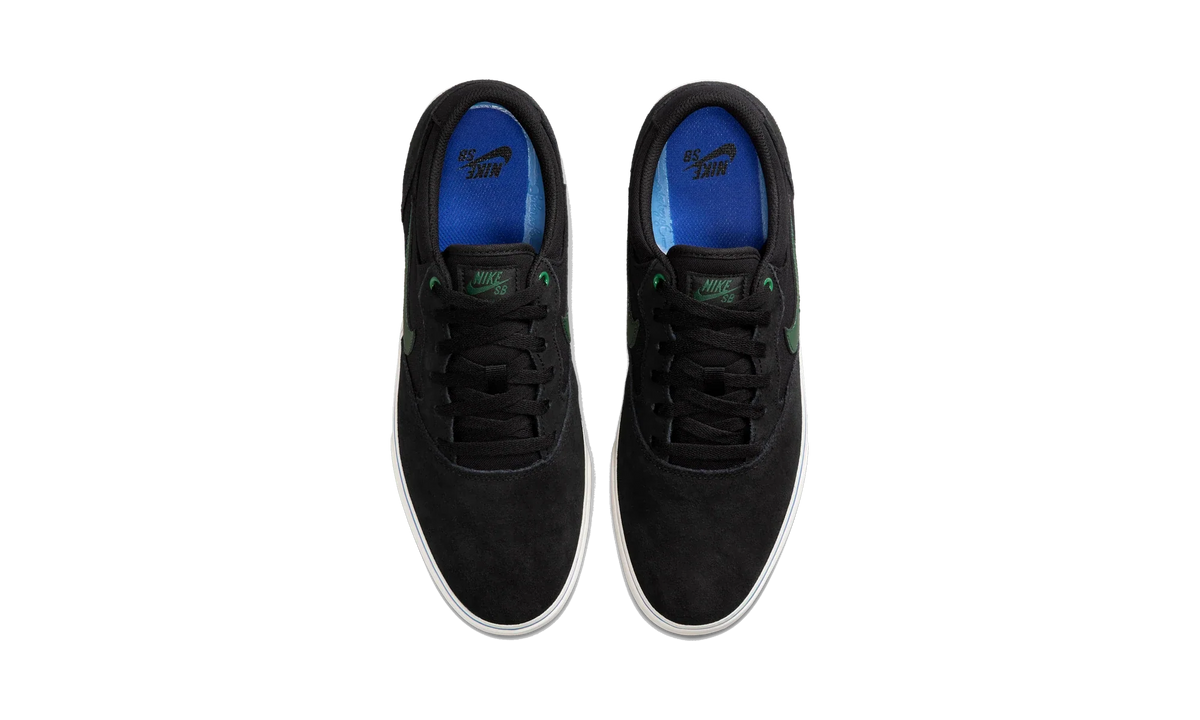 Nike SB Chron 2 Skate Shoe Black/Sail/Racer Blue/Fir